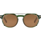 CLIP ON LAERRY, Shiny White Gold-Mineral Polarized Drivers Cat 2 to 3, hi-res image number null